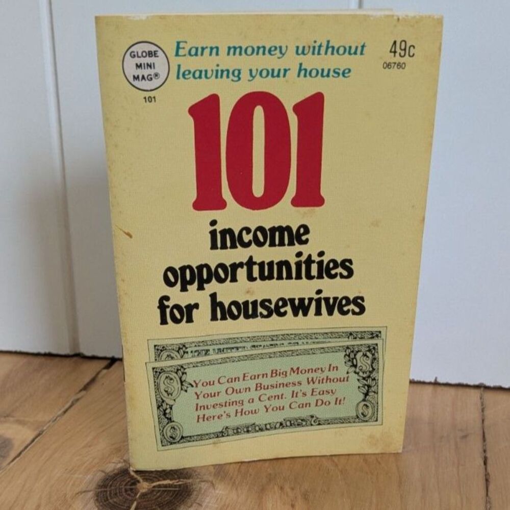 Vintage Globe Mini Mag 101 Income Opportunities for Housewives - Paperback